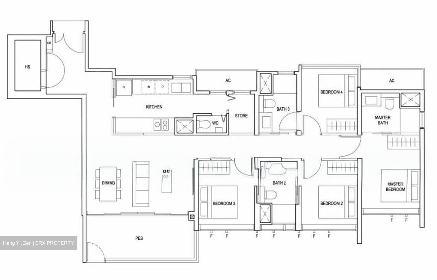 Penrose (D14), Apartment #581879811